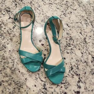 Kelly & Katie Green Heels